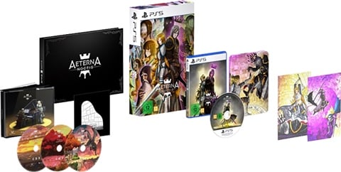 Aeterna Noctis: Caos Ed. y/Artbook, 3x CD, 2x Postcard & Steelbook