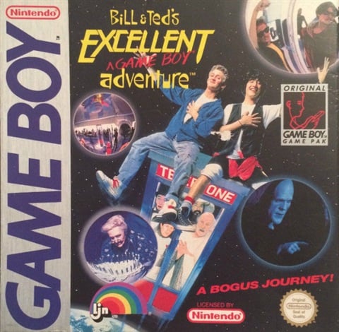 Bill & Ted's Excellent Game Boy Adventure, Sin Manual, Caja
