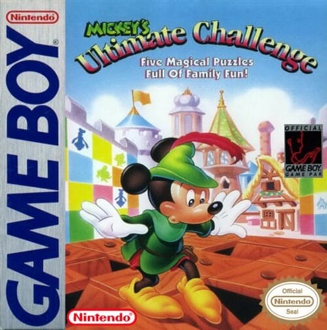 Mickey's Ultimate Challenge, Sin Manual, Caja