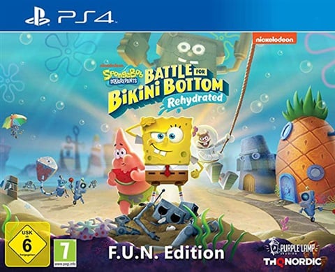 Spongebob Squarepants: Battle for... F.U.N Edición (3 Figura, 5 Llavero)