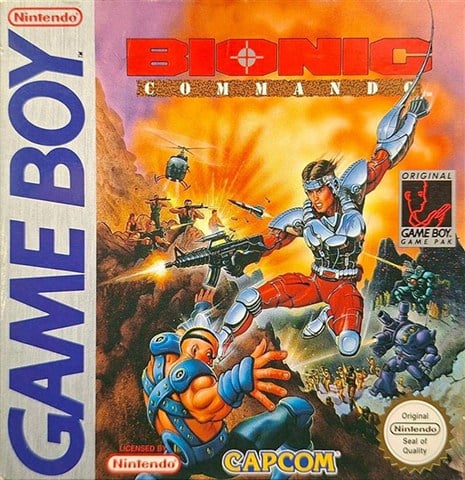 Bionic Commando, Sin Manual, Caja