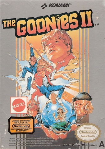 Goonies II, The, + Manual, Caja