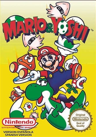 Mario & Yoshi, Sin Manual, Caja