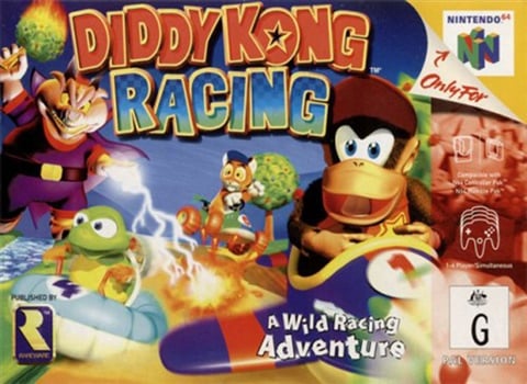 Diddy Kong Racing, Caja