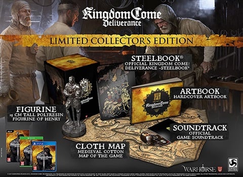 Kingdom Come Deliverance Ed. Col. (Figura+Mapa+Libro+BSO+Caja Metálica)
