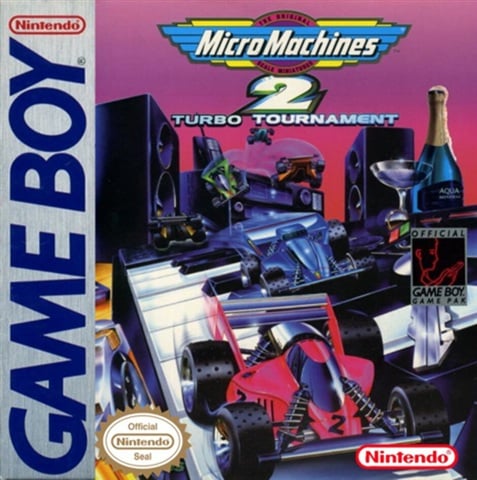 Micro Machines 2: Turbo Tournament, Sin Manual, Caja