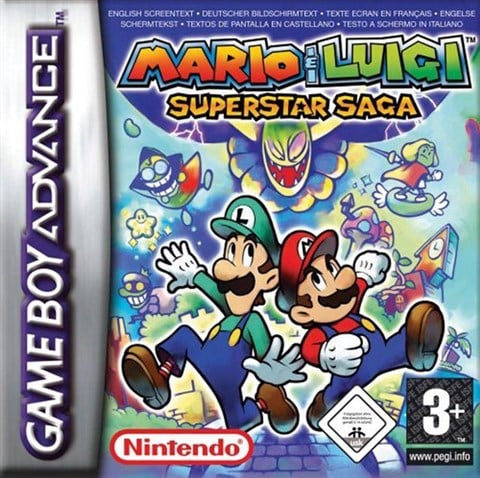 Mario & Luigi Superstar Saga, Caja