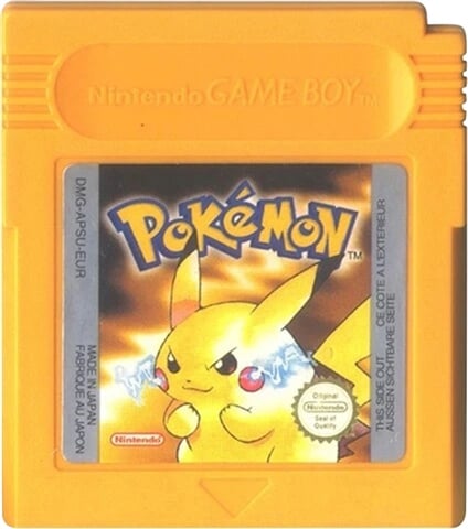Pokémon Edición Amarilla: Edición Especial Pikachu, Sin Caja