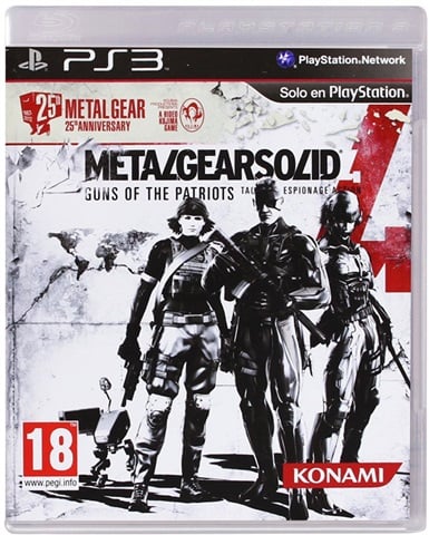 Metal Gear Solid 4 - 25th Anniversary Ed