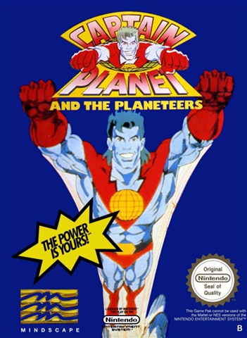 Captain Planet, + Manual, Caja