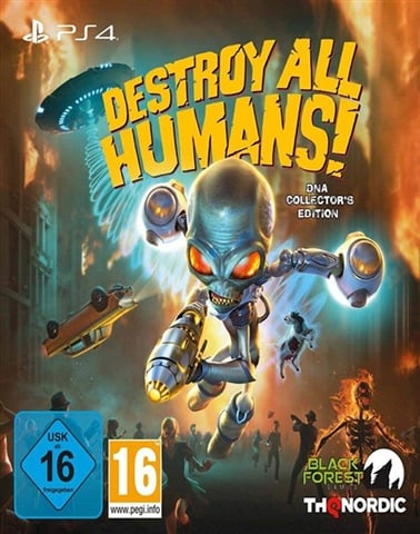 Destroy All Humans! DNA Col Ed.(Figura+Juguete+Llavero+Litograf�as)Sin DLC