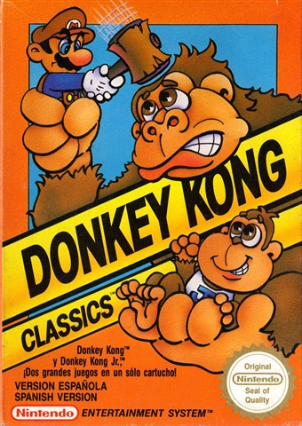 Donkey Kong Classics, + Manual, Caja