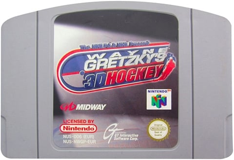 Wayne Gretzky 3D Hockey, Sin Caja